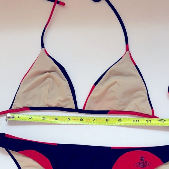 Vivienne Westwood ANGLOMANIA bikini red and black polka dot - Picture 11 of 12